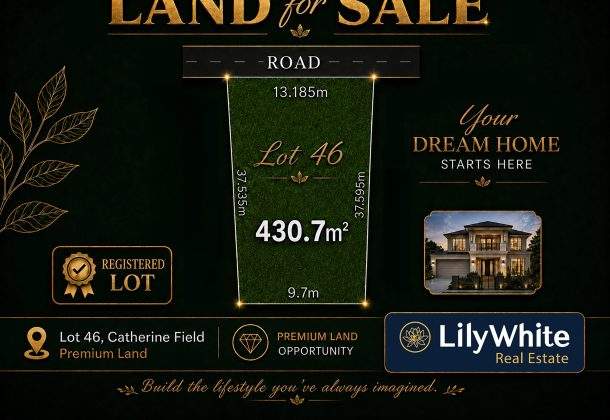 1843189 CATHERINE FIELD 2026 09 03 041713 - Lily White Real Estate Agency, Oran Park, Australia