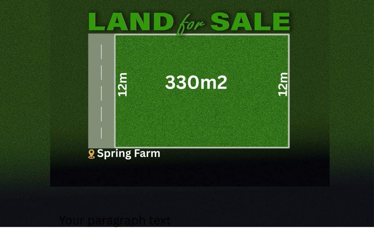 Your paragraph text 8211 1 - Lily White Real Estate Agency, Oran Park, Australia